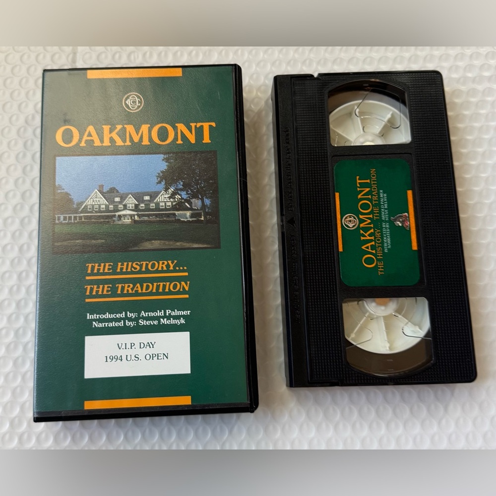 Vintage 1994  US open  Oakmont History VHS